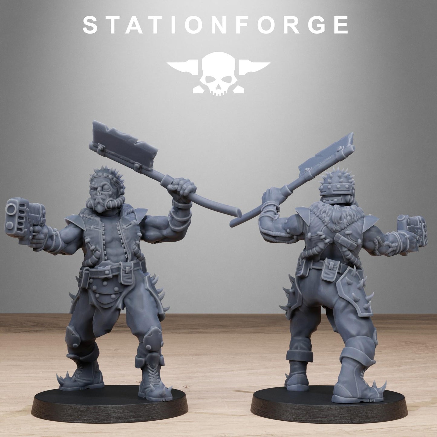 Corrupted Guard Spikers, Sci-Fi Wargames Miniatures, STATIONFORGE