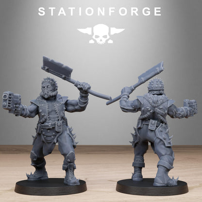 Corrupted Guard Spikers, Sci-Fi Wargames Miniatures, STATIONFORGE