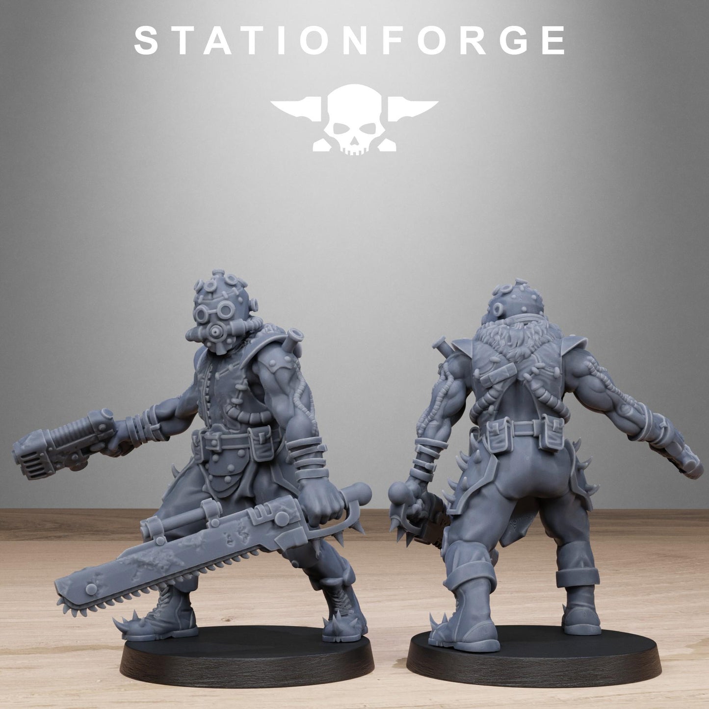Corrupted Guard Spikers, Sci-Fi Wargames Miniatures, STATIONFORGE