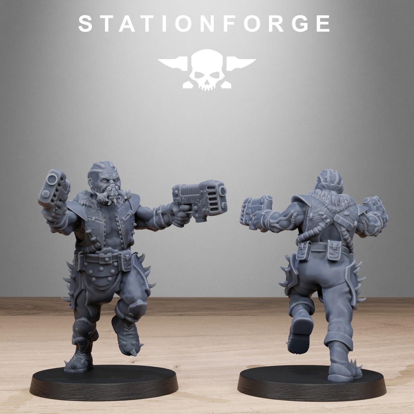 Corrupted Guard Spikers, Sci-Fi Wargames Miniatures, STATIONFORGE