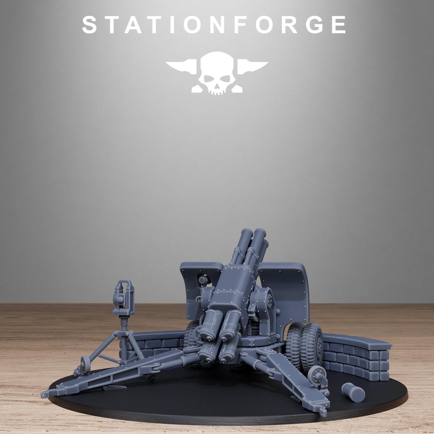 GrimGuard Light Artillery 2.0, Sci-Fi Wargames Miniature by STATIONFORGE