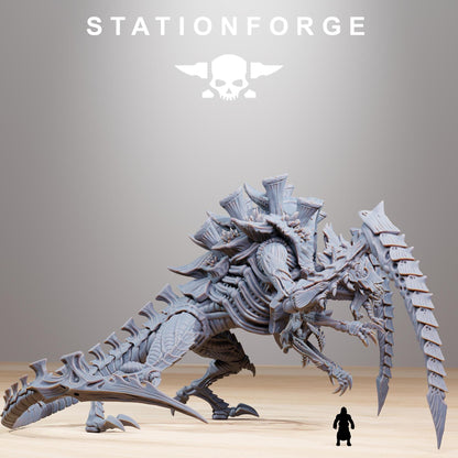 Xenarid Queen - Xenarid Alien Bugs -  Sci-Fi Grimdark Bug aliens by STATIONFORGE