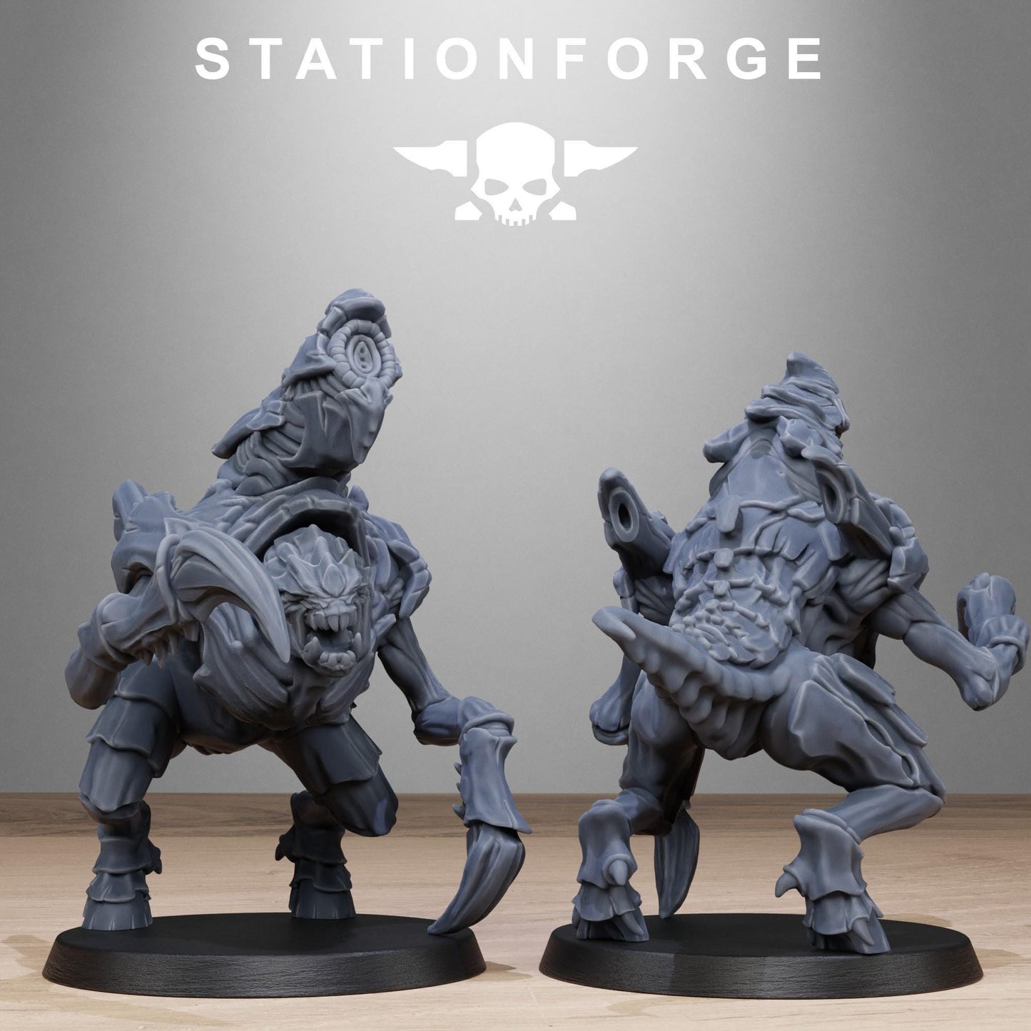 Xenarid Karnyxes - Xenarid Alien Bugs -  Sci-Fi Grimdark Bug aliens by STATIONFORGE