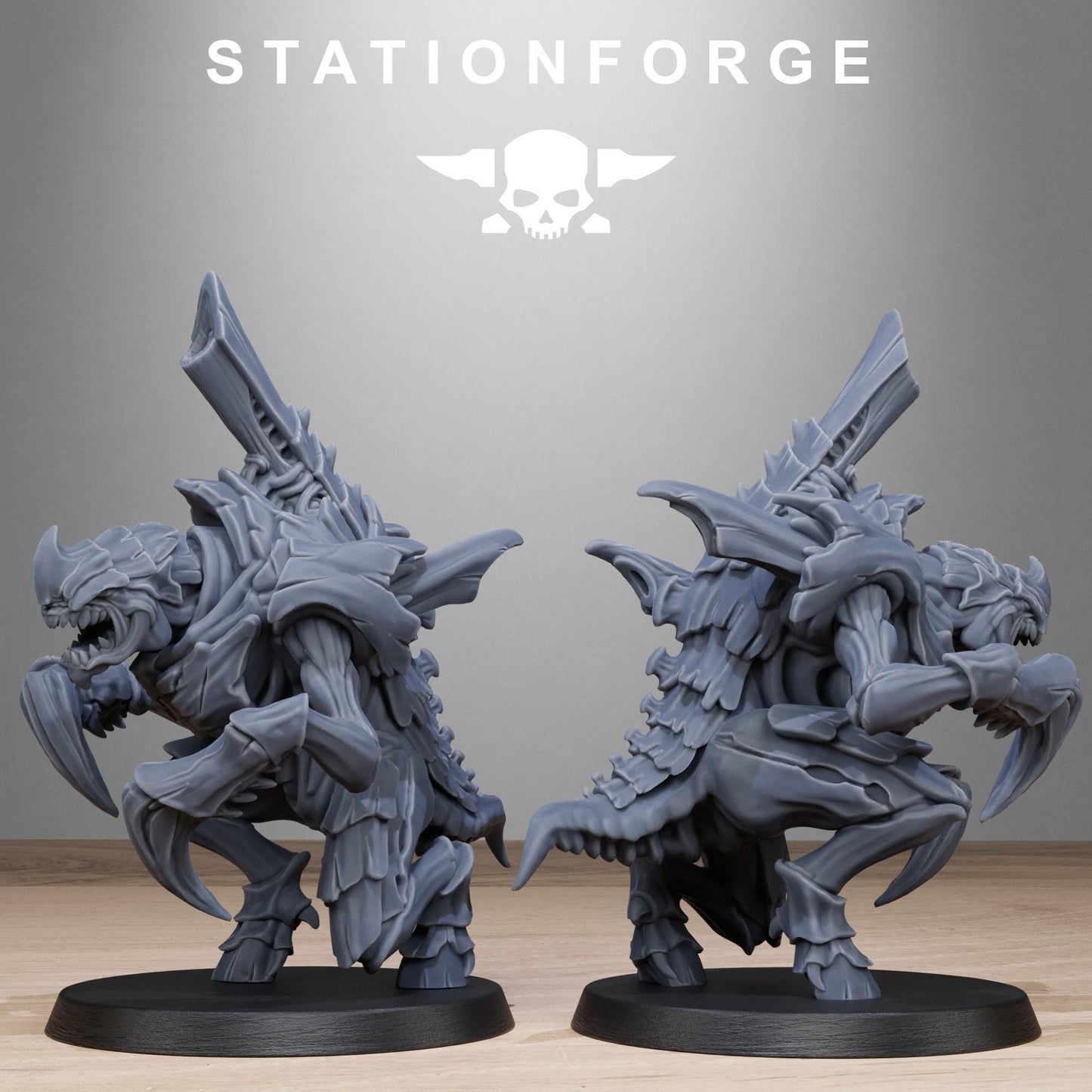 Xenarid Karnyxes - Xenarid Alien Bugs -  Sci-Fi Grimdark Bug aliens by STATIONFORGE