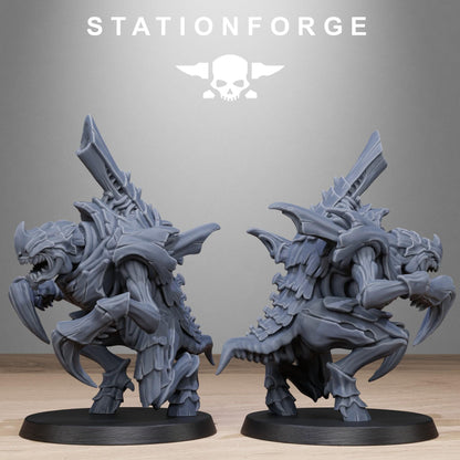 Xenarid Karnyxes - Xenarid Alien Bugs -  Sci-Fi Grimdark Bug aliens by STATIONFORGE