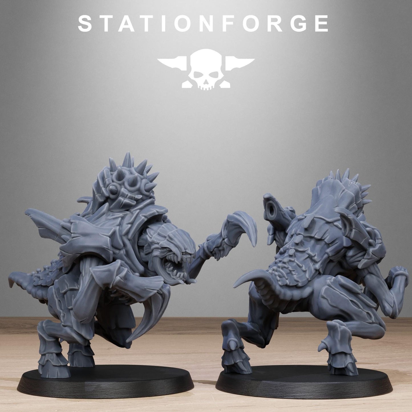Xenarid Karnyxes - Xenarid Alien Bugs -  Sci-Fi Grimdark Bug aliens by STATIONFORGE