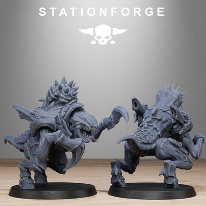 Xenarid Karnyxes - Xenarid Alien Bugs -  Sci-Fi Grimdark Bug aliens by STATIONFORGE
