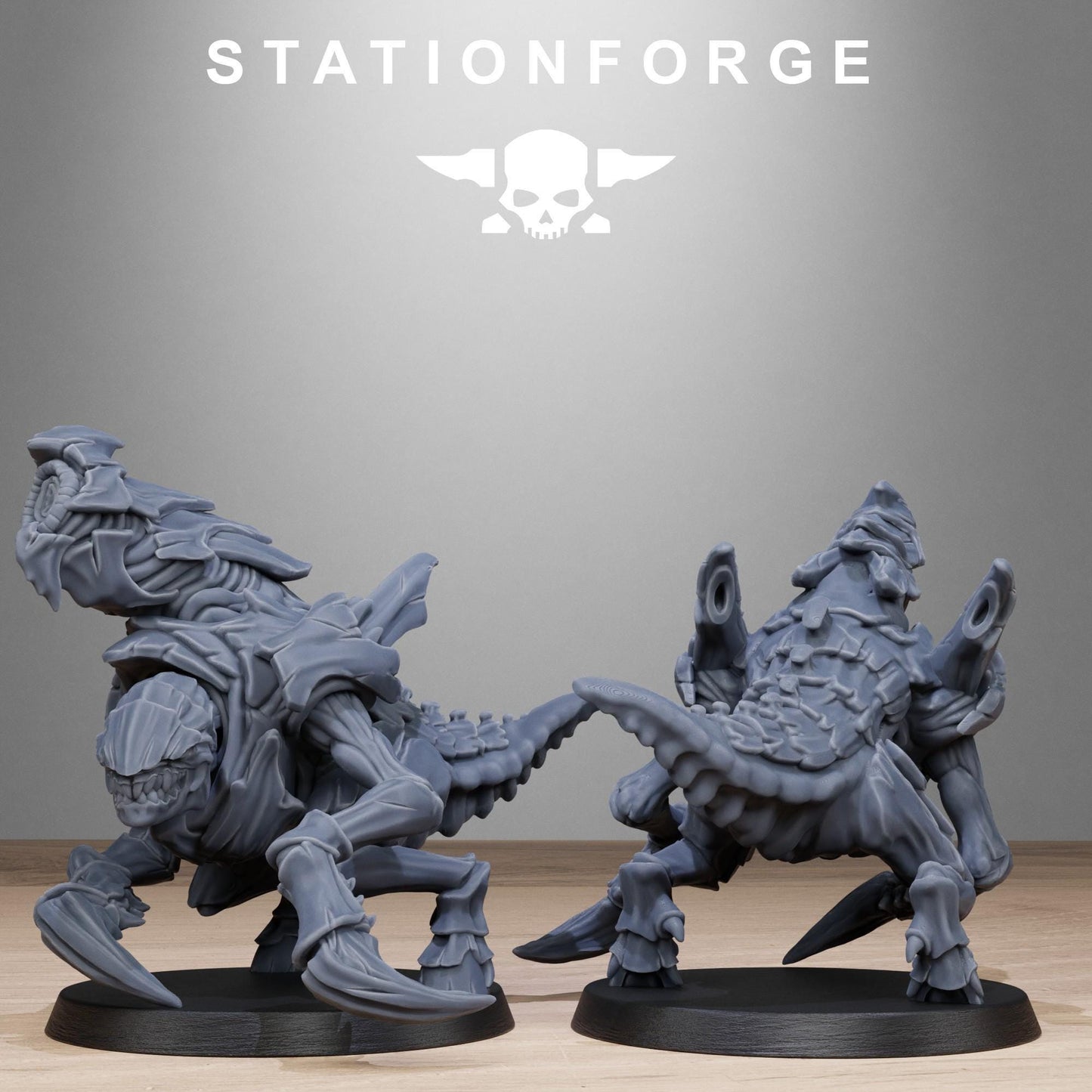 Xenarid Karnyxes - Xenarid Alien Bugs -  Sci-Fi Grimdark Bug aliens by STATIONFORGE