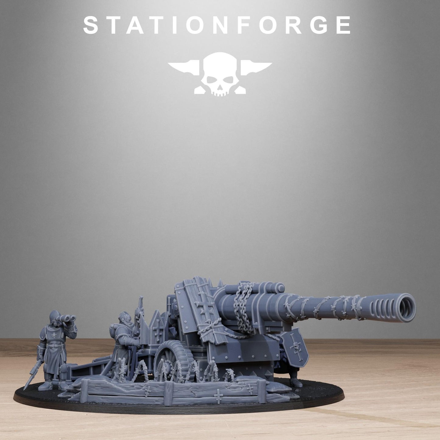 RoyalGuard Artillery Miniatures by STATIONFORGE,  Imperial guard infantry regiment