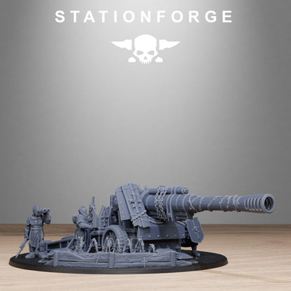 RoyalGuard Artillery Miniatures by STATIONFORGE,  Imperial guard infantry regiment