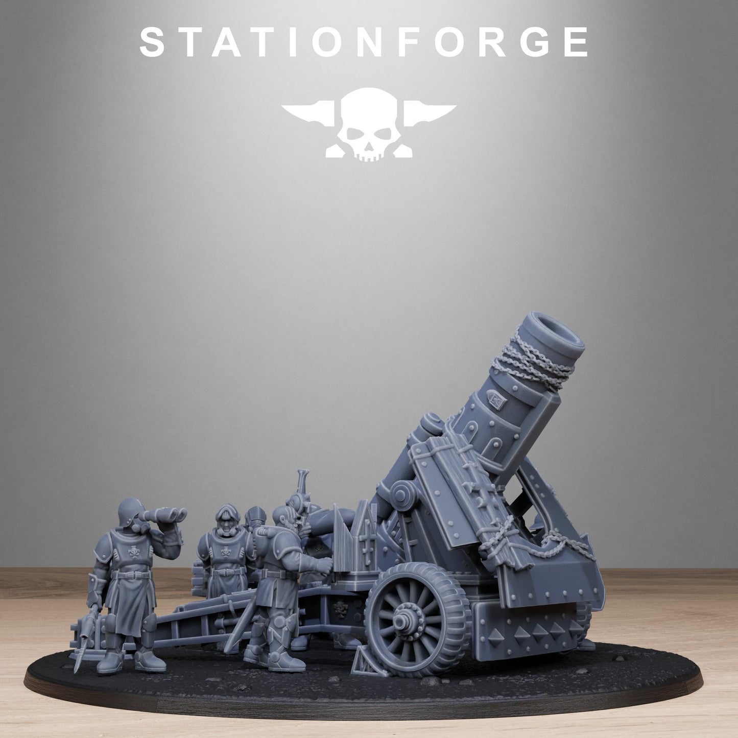 RoyalGuard Artillery Miniatures by STATIONFORGE,  Imperial guard infantry regiment