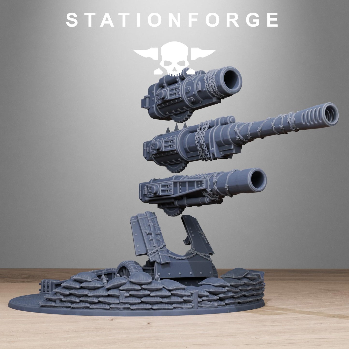 RoyalGuard Artillery Miniatures by STATIONFORGE,  Imperial guard infantry regiment