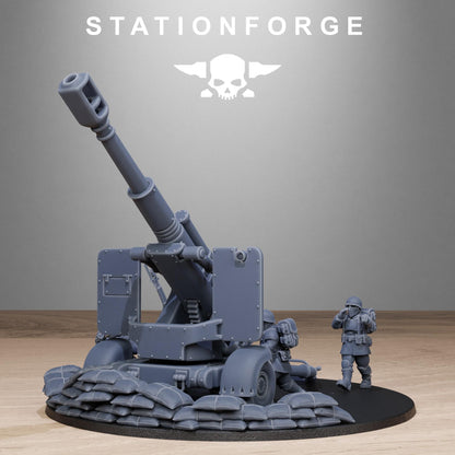FreeGuard Light Artillery, Sci-Fi Wargames Proxy by STATIONFORGE