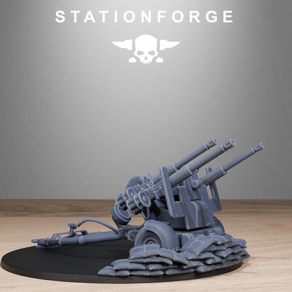 FreeGuard Light Artillery, Sci-Fi Wargames Proxy by STATIONFORGE