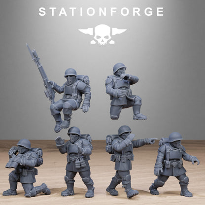 FreeGuard Light Artillery, Sci-Fi Wargames Proxy by STATIONFORGE