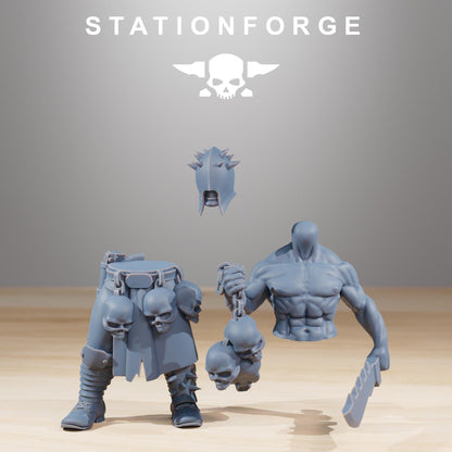 Corrupted Guard Fanatics, Sci-Fi Wargames Miniatures by STATIONFORGE