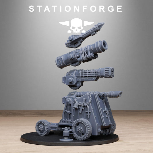 RoyalGuard Light Artillery Miniatures by STATIONFORGE,  Imperial guard infantry regiment