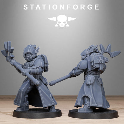 Tarion Priests, Communitarian Alien Infantry, Sci-Fi Wargames Miniatures by STATIONFORGE