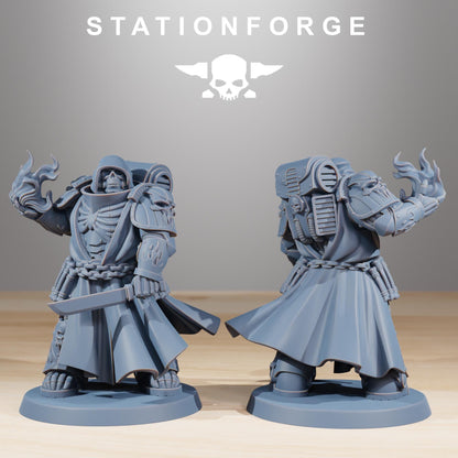 Socratis Doom Reapers, Modular Sci-Fi Marine warriors by STATIONFORGE, Grimdark Wargames Proxy