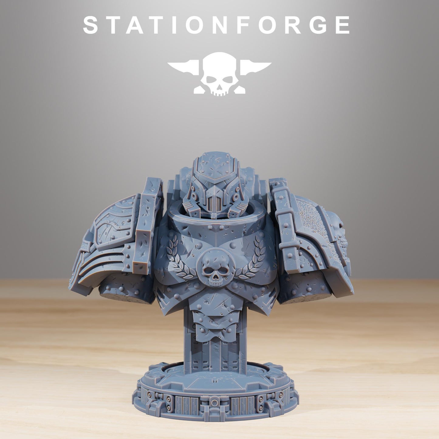 Socratis Collectible, Modular Sci-Fi Marine warriors by STATIONFORGE, Grimdark Wargames Proxy