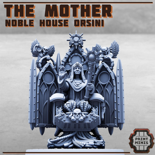 The Mother - Noble House Osini -  Sci-Fi Grimdark City Skirmish Warfare Purifier Mercenaries by Print Minis