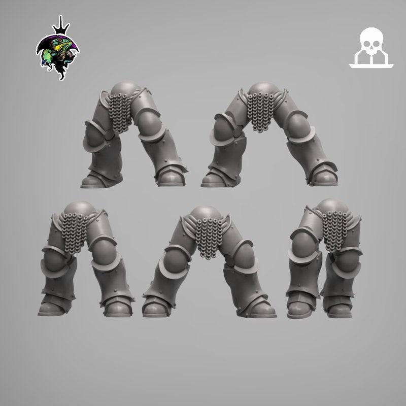 Geno Tyrants, Modular Sci-Fi Wargames Miniatures by Reptilian Overlords, Space Soldier Conversion Bits