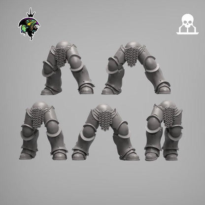 Geno Tyrants, Modular Sci-Fi Wargames Miniatures by Reptilian Overlords, Space Soldier Conversion Bits