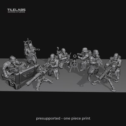 Industrial Steel Batallion -Heavy Weapon Team