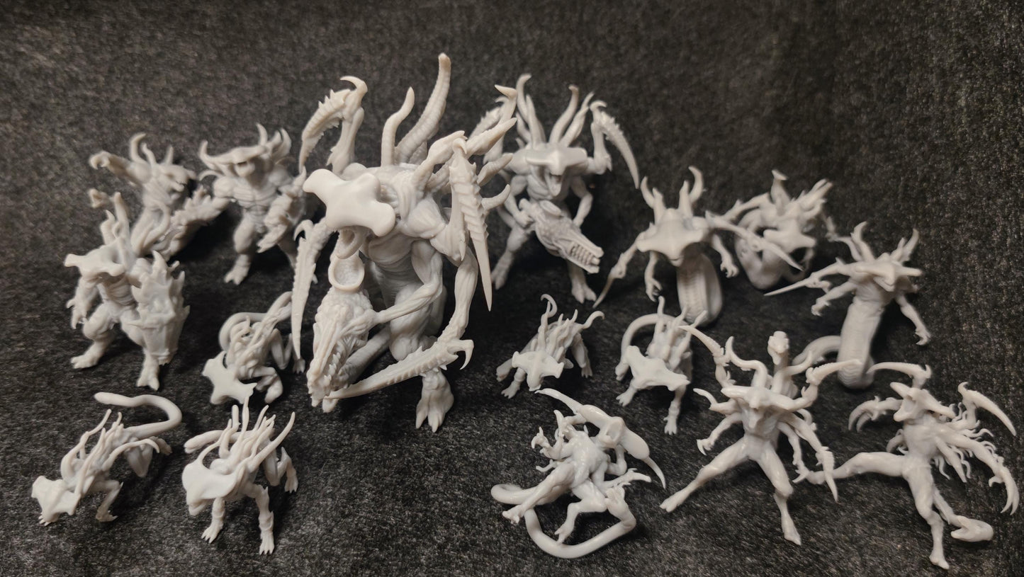 Xeno Hive Invasion - 8 Squads - 1000pts+ One-Piece Army