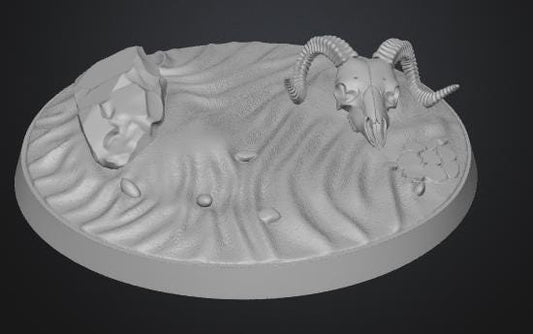 25mm Tabletop Base Desert Style