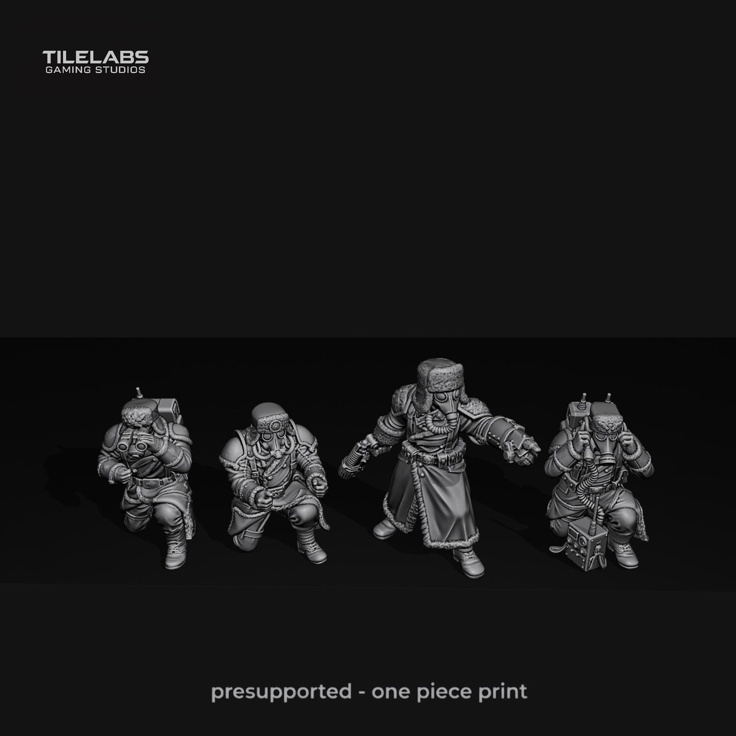 Imperial Ice Warriors - Heavy weapon Team