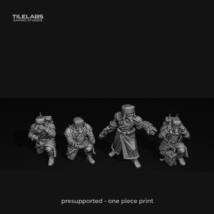 Imperial Ice Warriors - Heavy weapon Team