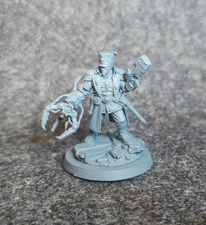Industrial Steel Batallion Commissar with Power Claw