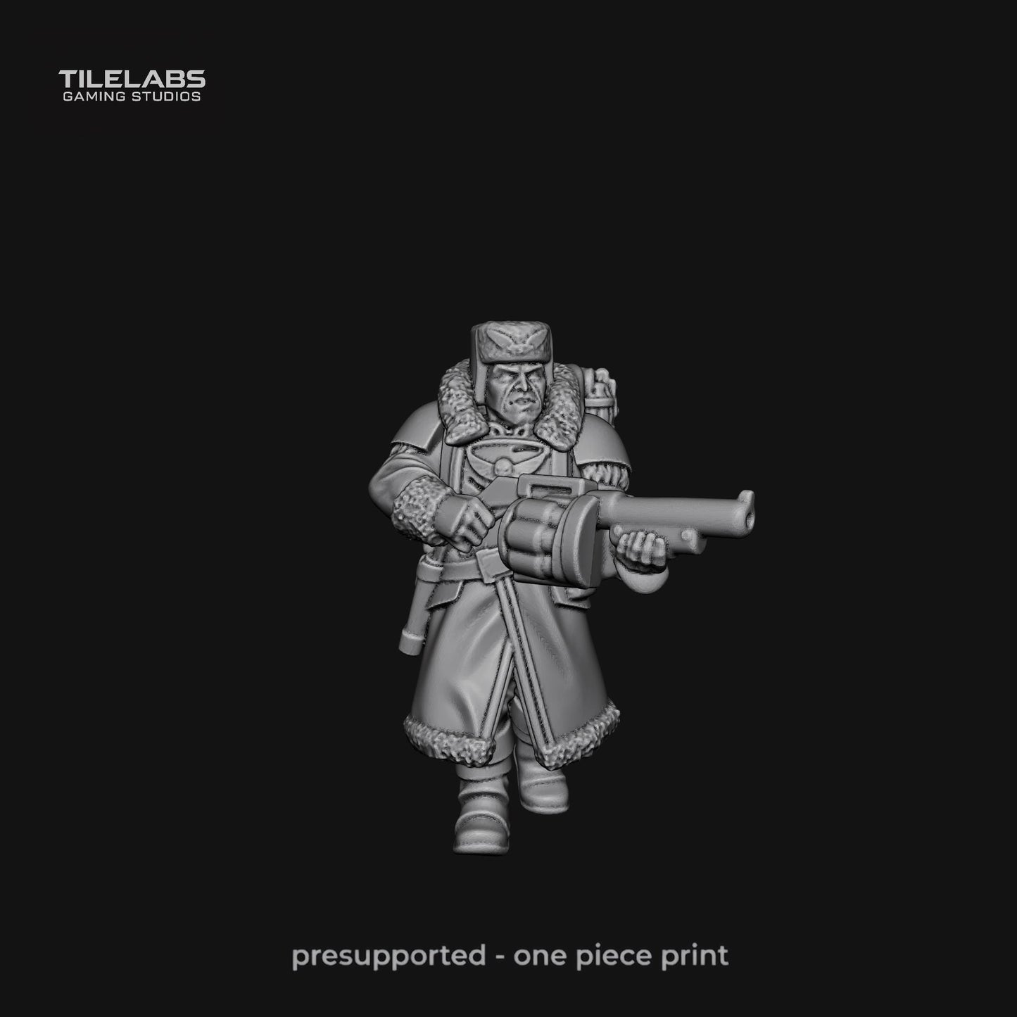 Imperial Ice Warriors - Command squad