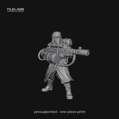 Imperial Desert Warriors - Command Squad