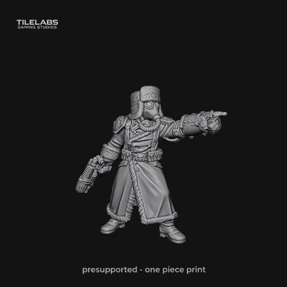 Imperial Ice Warriors - Command squad