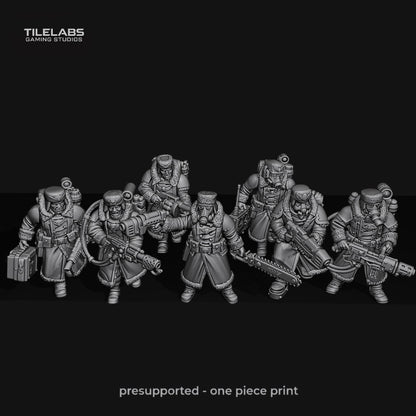 Imperial Ice Warriors - heavy Weapons