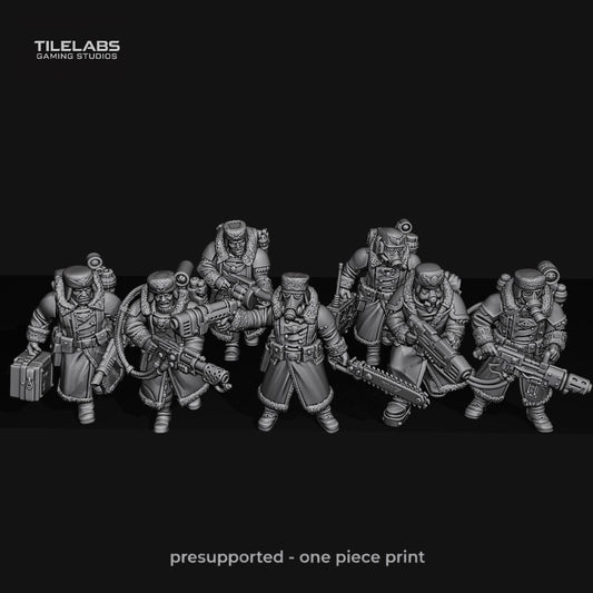 Imperial Ice Warriors - heavy Weapons