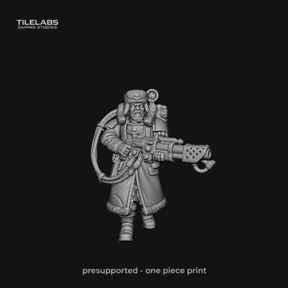 Imperial Ice Warriors - heavy Weapons
