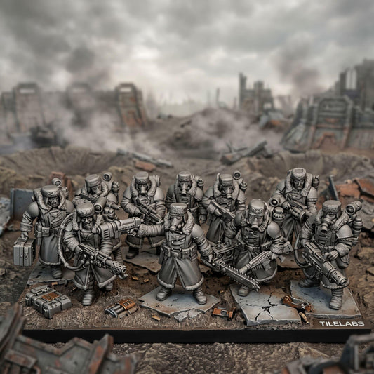 Imperial Ice Warriors - Infantry collection
