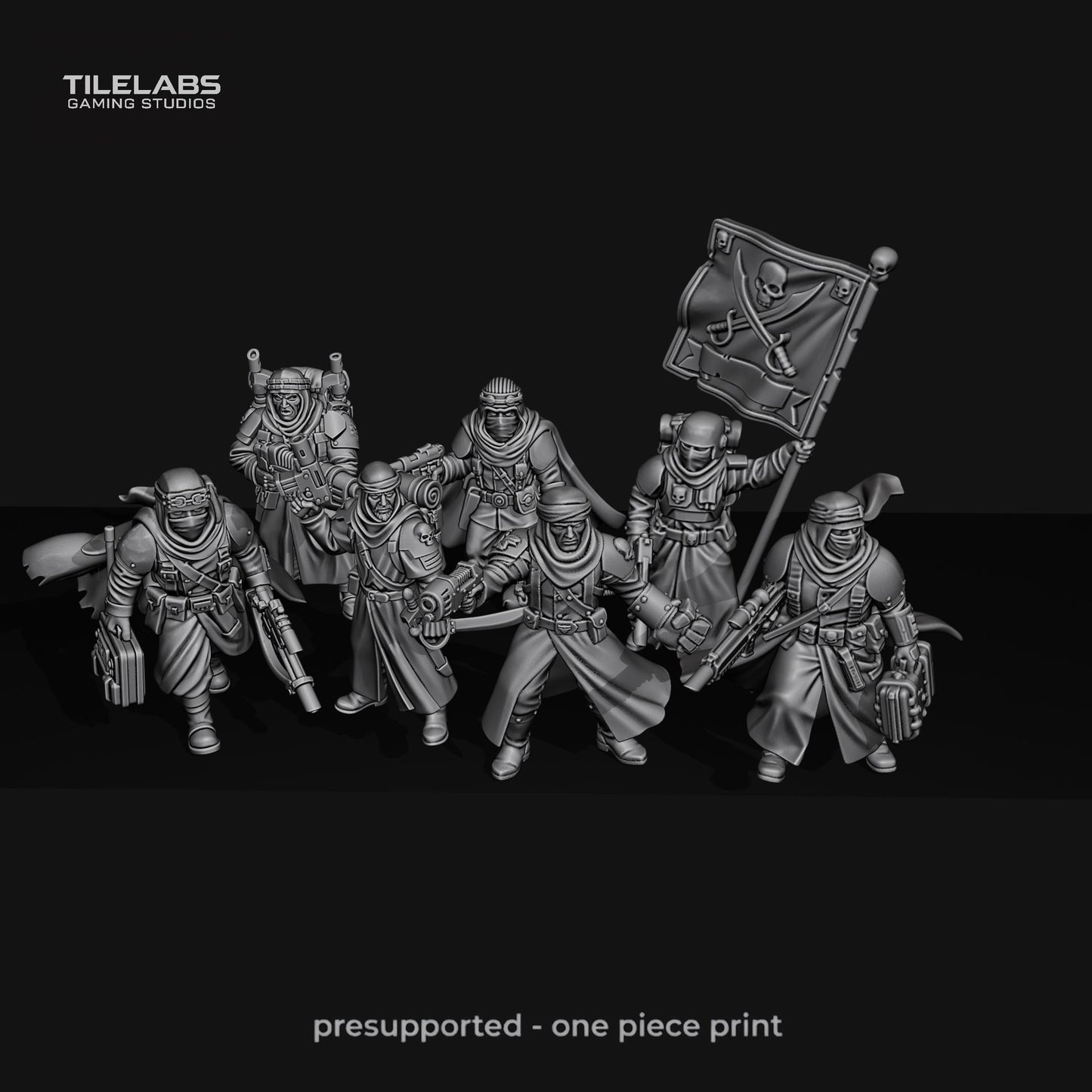 Imperial Desert Warriors - Command Squad