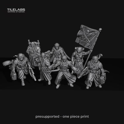 Imperial Desert Warriors - Command Squad