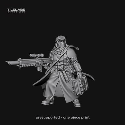 Imperial Desert Warriors - Command Squad