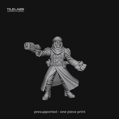 Imperial Desert Warriors - Command Squad
