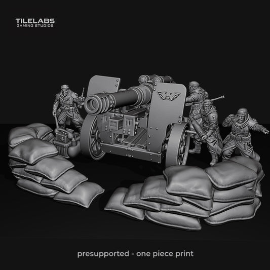 Imperial Desert Warriors - Artillery Team