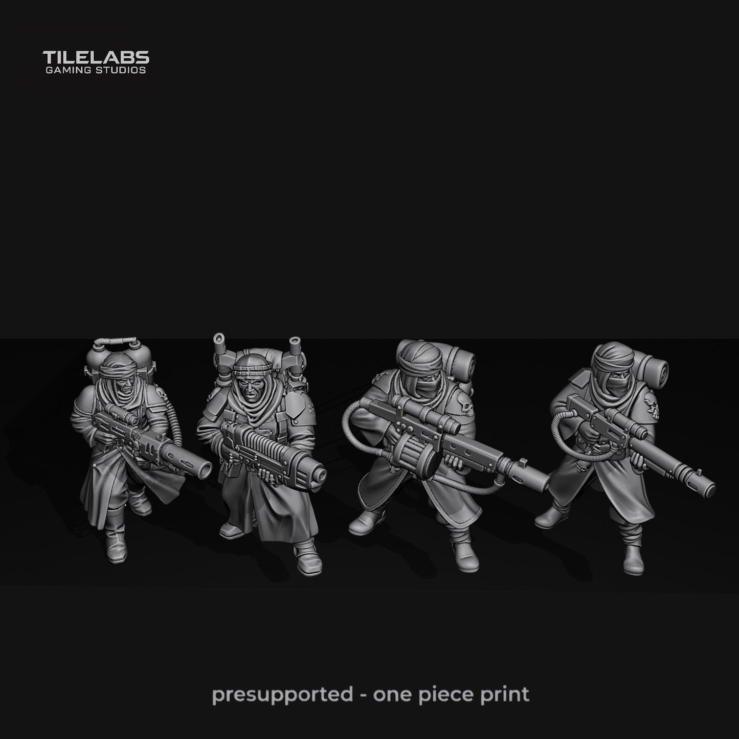Imperial Desert Warriors - heavy Weapons