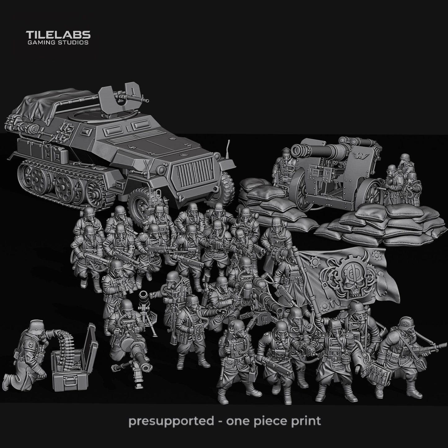 Industrial Steel Batallion - Army Pack